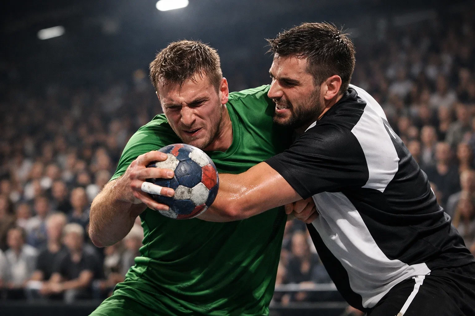 Dramatisches Handball-Duell zwischen zwei Spitzenteams in der Arena